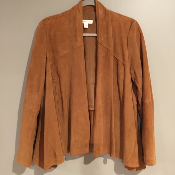 Coldwater Creek Jackets & Blazers - Coldwater Creek 💯% leather suede swing jacket.